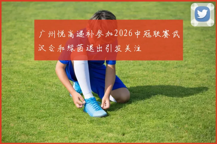 广州悦高递补参加2026中冠联赛武汉合和绿茵退出引发关注